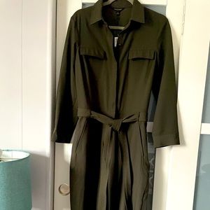 Banana Republic olive green jumpsuit